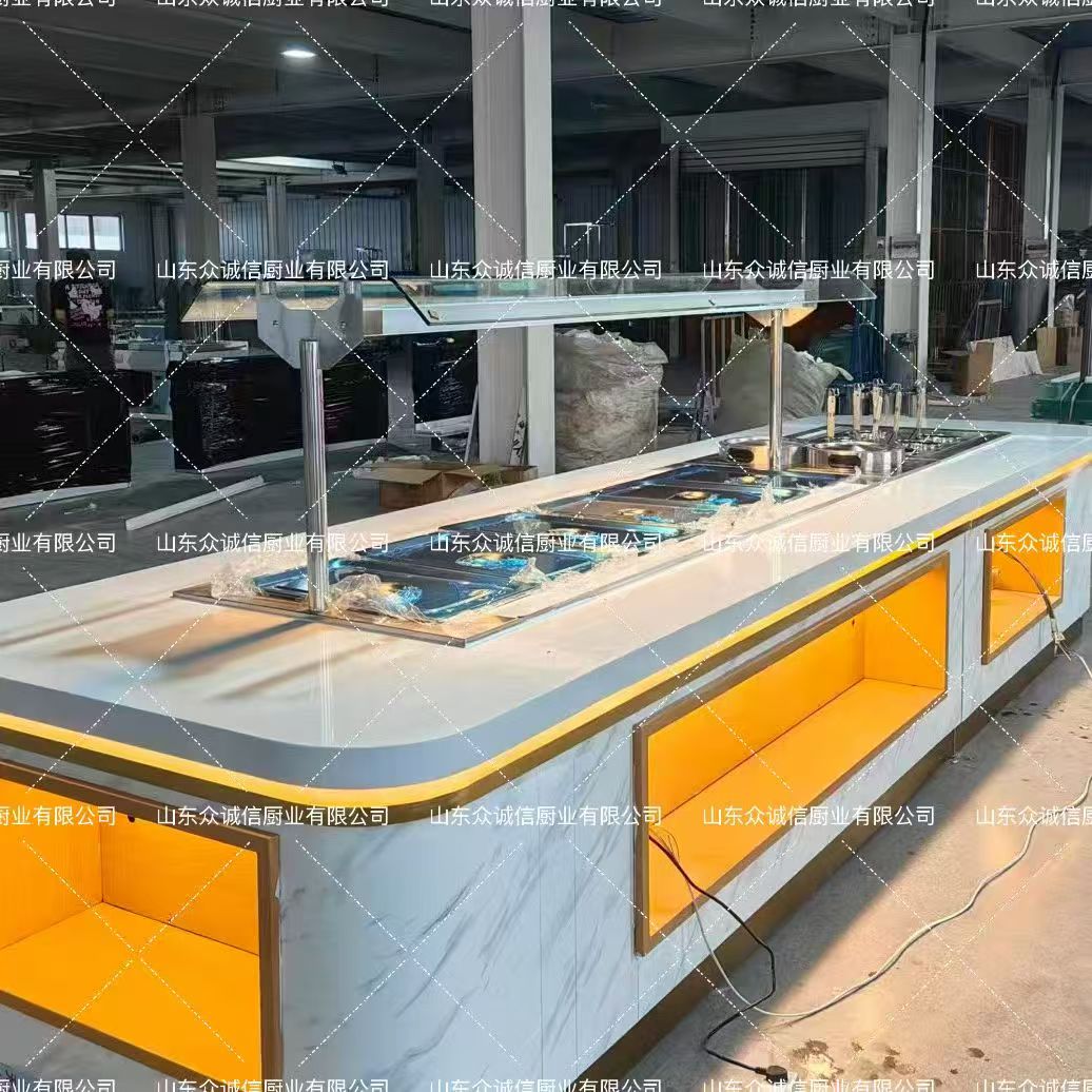 沈阳新民市工作台调理设备明档餐线 - 一站式服务